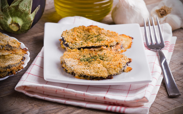 Berinjela empanada simples