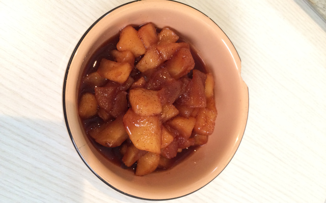 Maçã em calda (outback)