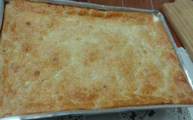 Torta de frango no liquidificador