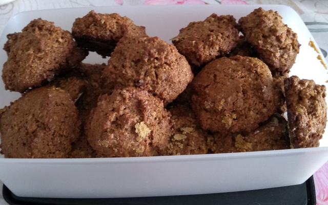 Biscoito integral de aveia