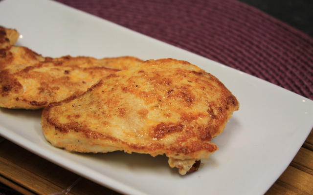 Filé de frango grelhado com limão