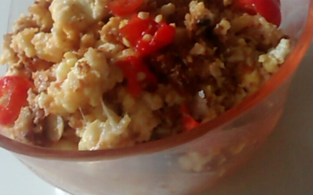 Ovo mexido vegetariano