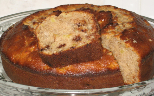 Bolo especial de maçã