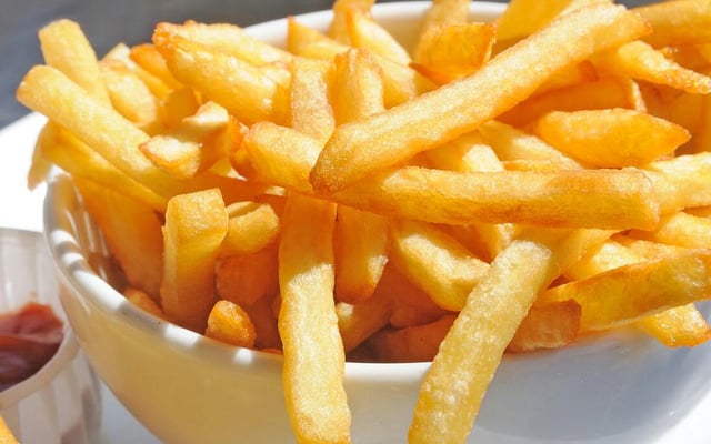 Batata frita sequinha
