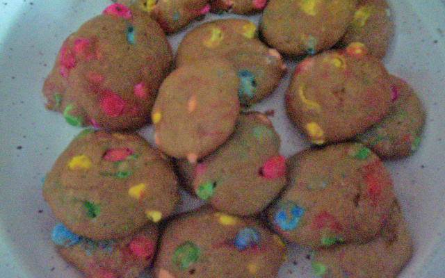 Cookies com gotas de chocolate