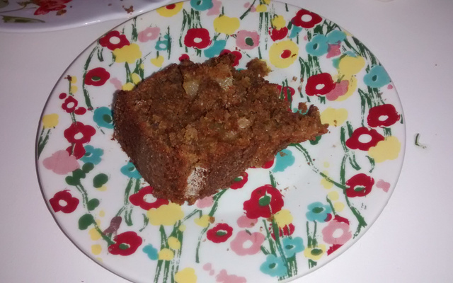 Bolo integral de abacaxi