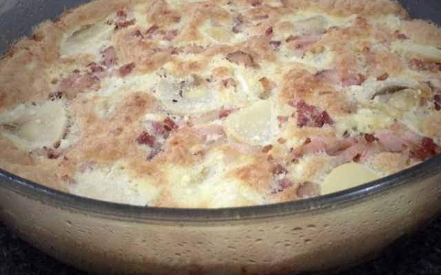 Omelete de forno sem óleo