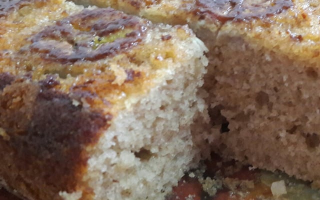 Bolo de banana fofinho