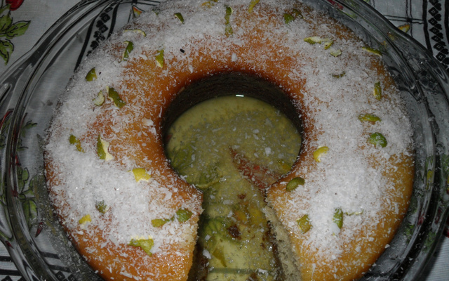 Bolo de Laranja com Coco