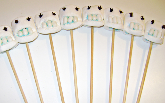 Caveiras de Marshmallow