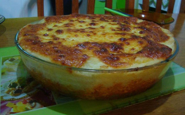Escondidinho de frango
