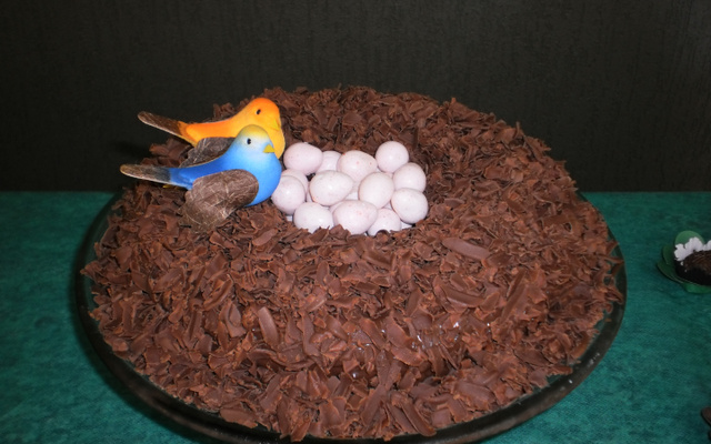 Bolo ninho de passarinho