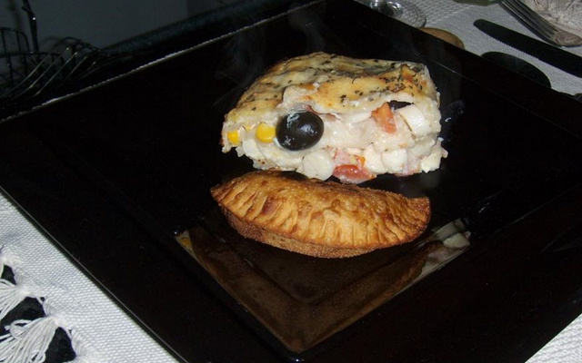 Torta de pastel vegetariana