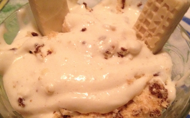 Mousse de chocolate branco