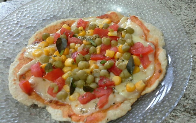 Pizza de frigideira rápida