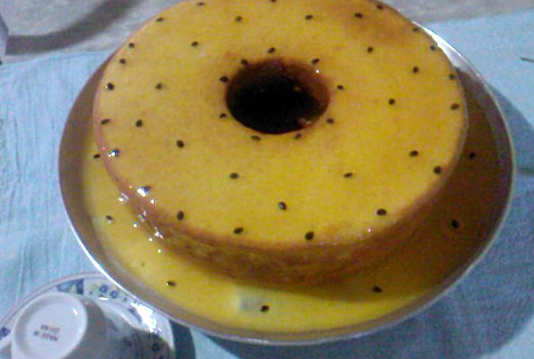 Bolo de maracujá