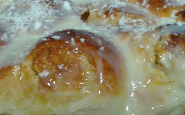 Rosca caracol de coco