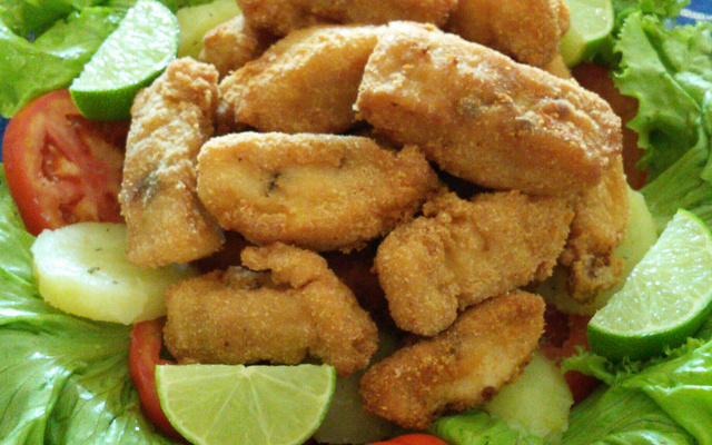 Peixe frito rápido
