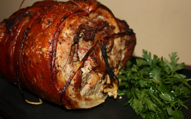 Porchetta do Chef Rafael De Cara