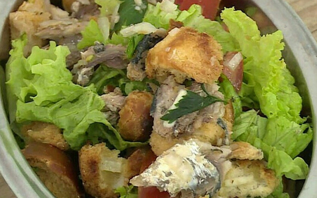 Salada de sardinha