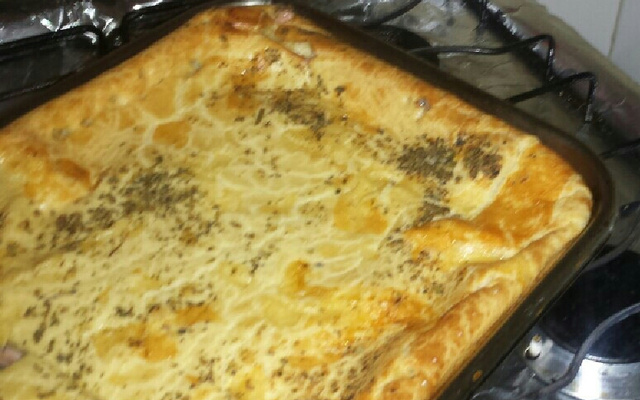 Torta salgada de liquidificador