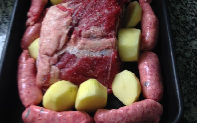 Churrasco expresso feito no forno