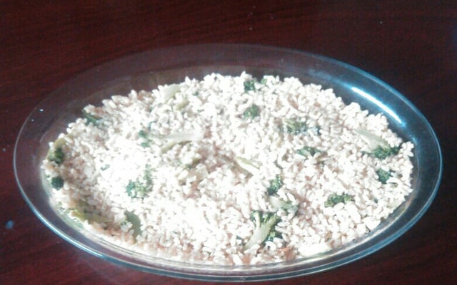 Arroz de brócolis