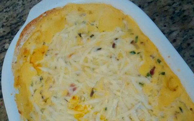 Sobras de Natal com creme de milho