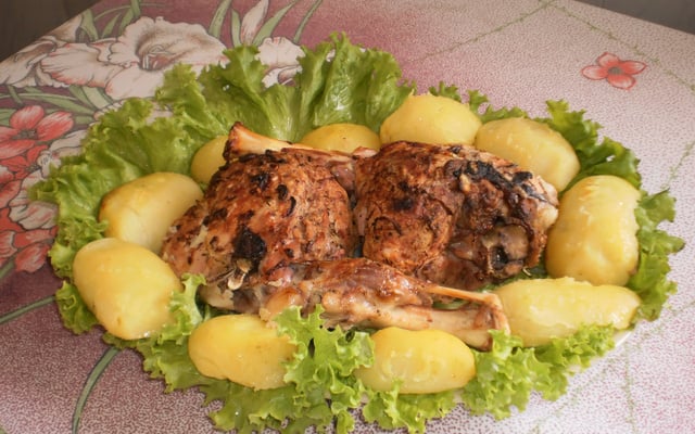 Pernil de porco assado