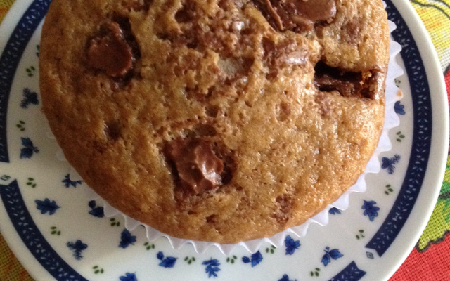 Muffins de chocolate