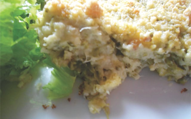 Souflé de couve-flor ou brócolis