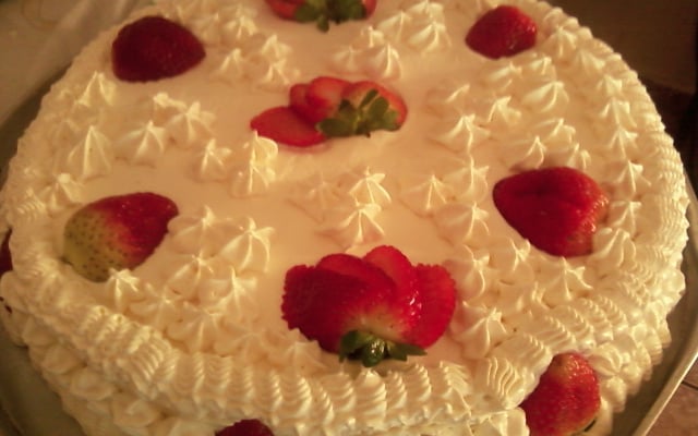 Massa de bolo de aniversário