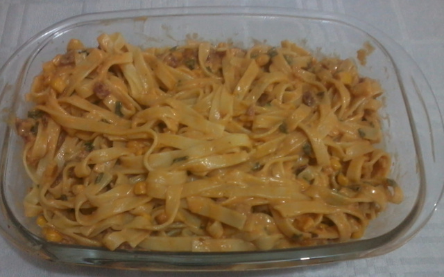 Macarrão com molho rápido