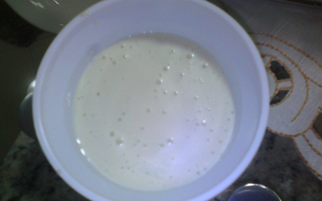 Maionese caseira da Dona Fátima (sem ovos)