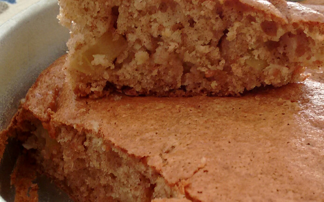Bolo de maçã fácil