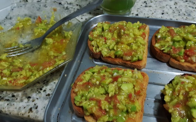 Avocado Toast - Brusqueta de Abacate