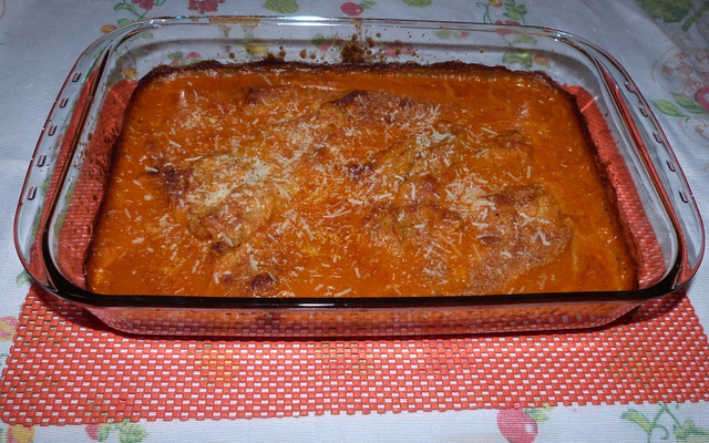 Filé de peixe cremoso