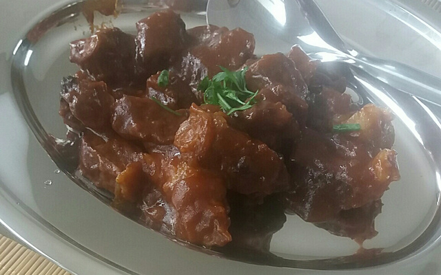 Paleta ao molho madeira