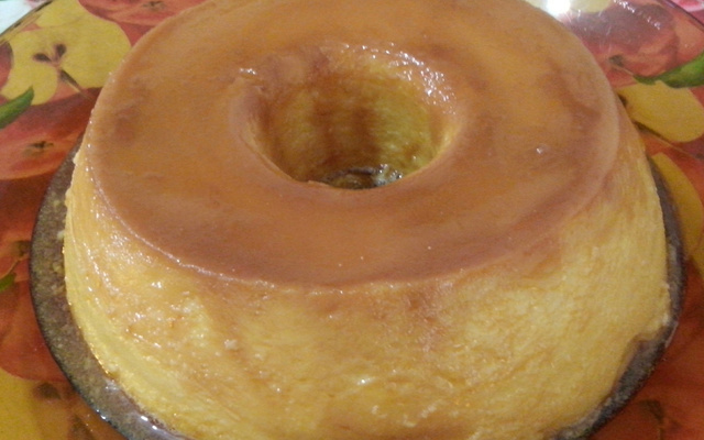 Pudim com creme de leite