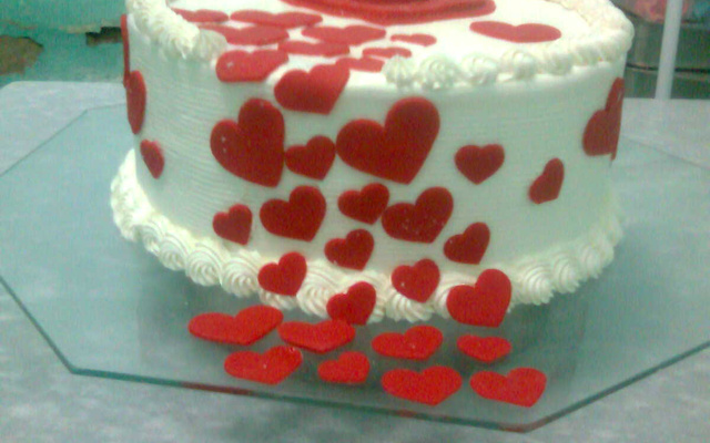 Bolo decorado com pasta americana