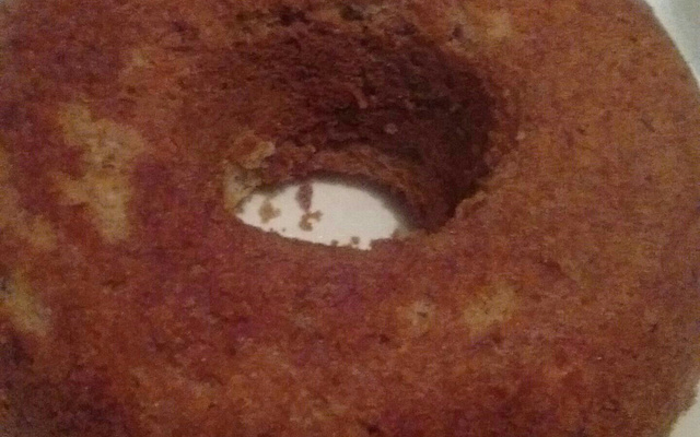 Bolo de banana com canela