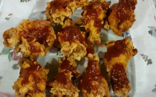 Frango Applebee's (Boneless Buffalo Wings)
