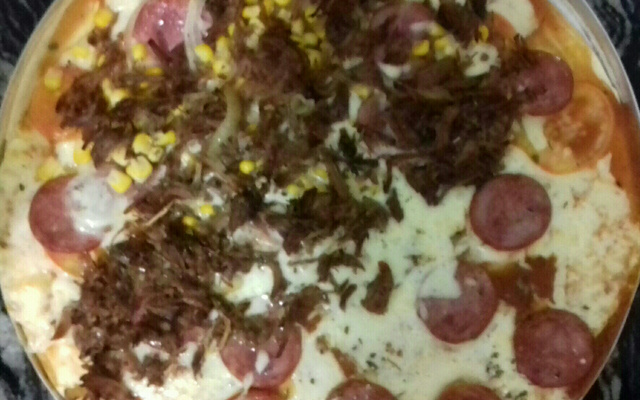 Pizza de liquidificador