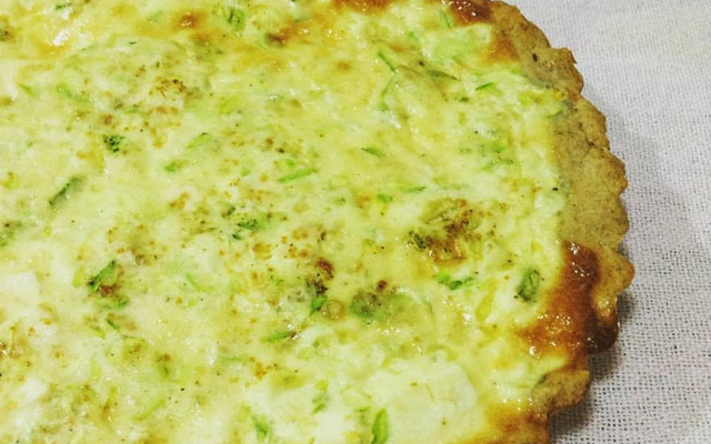 Quiche integral de abobrinha