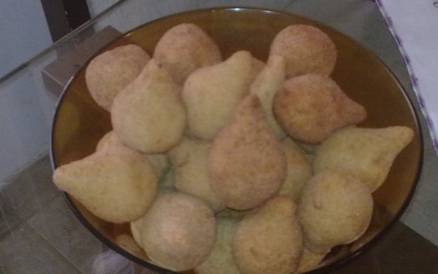 Coxinha de liquidificador