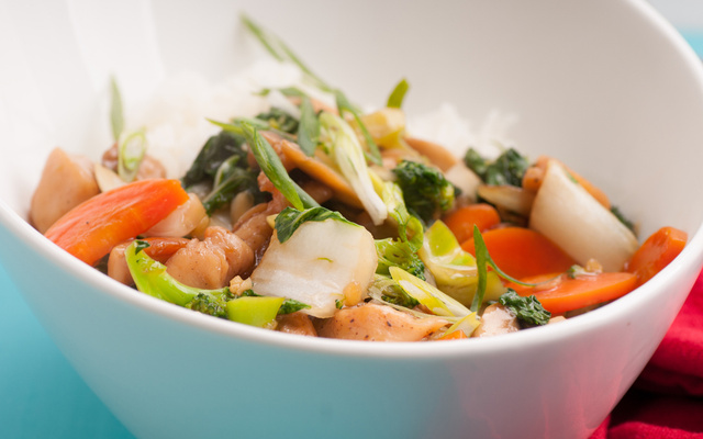 Refogadinho de legumes