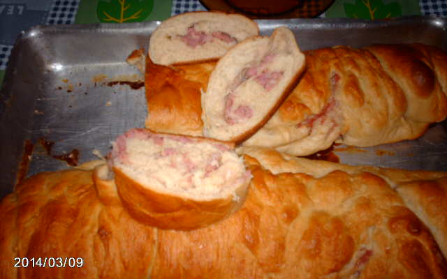 Pão de linguiça ou queijo