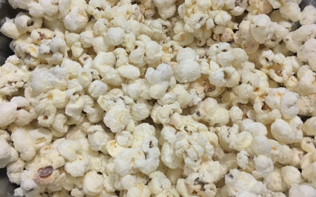 Pipoca de leite ninho