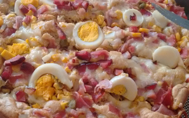 Torta portuguesa de liquidificador