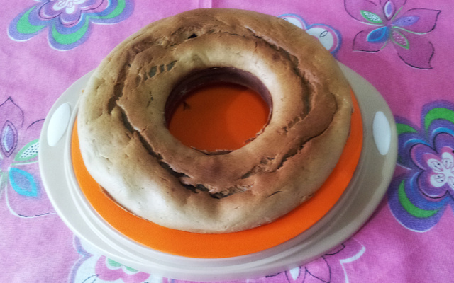 Bolo de banana diet de liquidificador